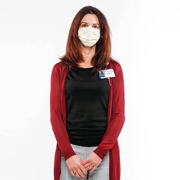 Laura Knoll is the microbiology and special procedures lab manager.In the early days of Covid, Presby couldn't do coronavirus tests onsite so they had to send them out and wait for days. Now they can do them onsite within hours.  https://interactives.dallasnews.com/2020/saving-one-covid-patient-at-texas-health-presbyterian-hospital-dallas/