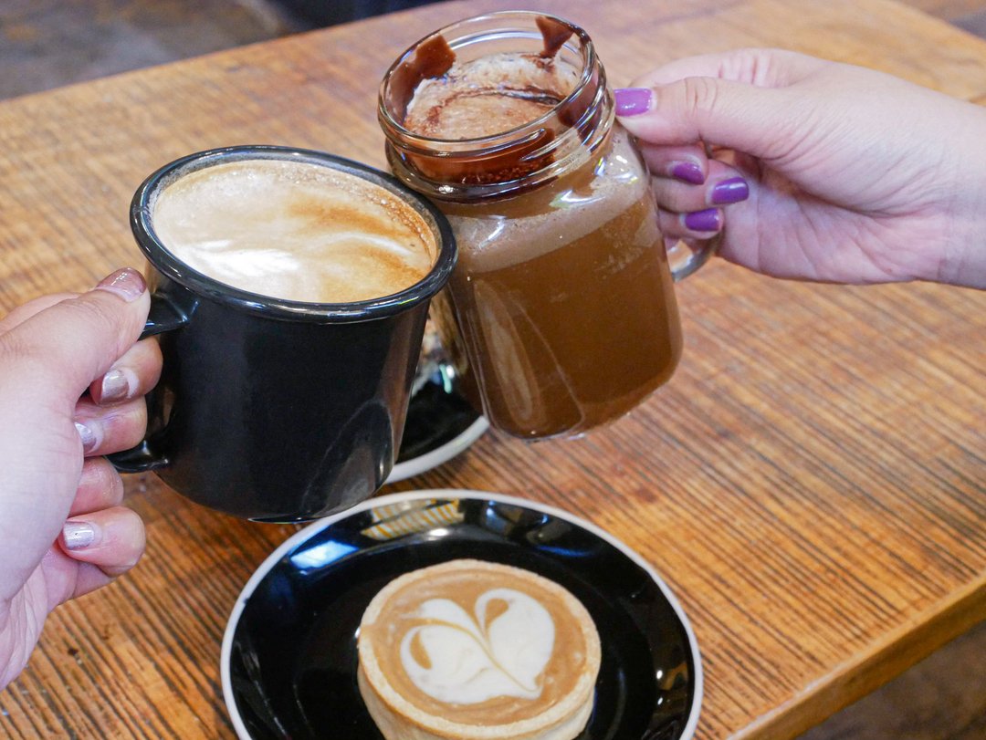 brewdawakening's tweet photo. Cheers to Sunday! Stop by for a cocktail or two & enjoy yourself on our patio!
.
.
π@brewdawakeningcoffeehaus
Photo taken pre social distancing
.
.
#cocktails #boozyhotchocolate #chocolate #flights #cocktailflights #imbibe #coffeefix #caffeinefix #shopsmall #forkyeah #whippe https://t.co/udpLf88CID