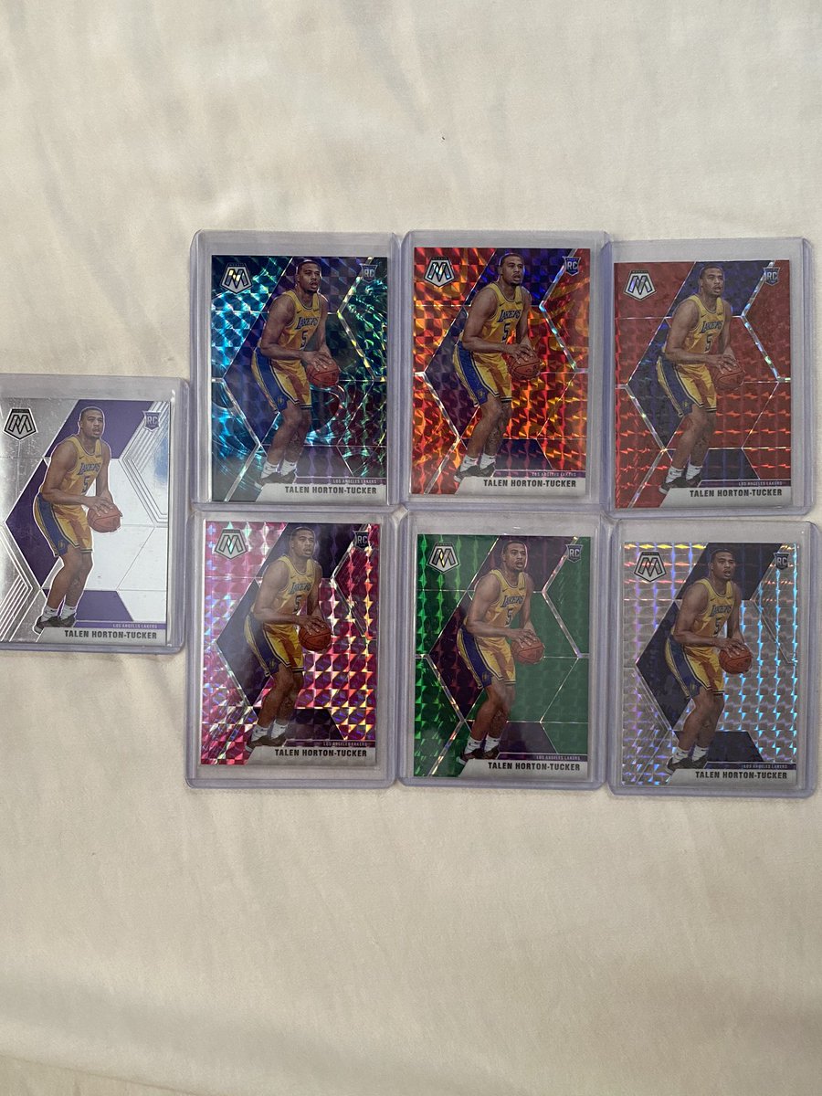 cards_cubs's tweet photo. @midwestboxbreak In search of other parallels for Talen Horton-Tucker Mosaic https://t.co/EISKEx1Cq1