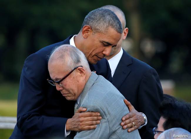 While there's a never ending debate on whether nuclear weapons should be in use or not, a Peace flame near Hiroshima has burned continuously since 1964, and will remain lit until all nuclear bombs on the planet are gone.  #Obama became the 1st sitting US Prez to visit that place.