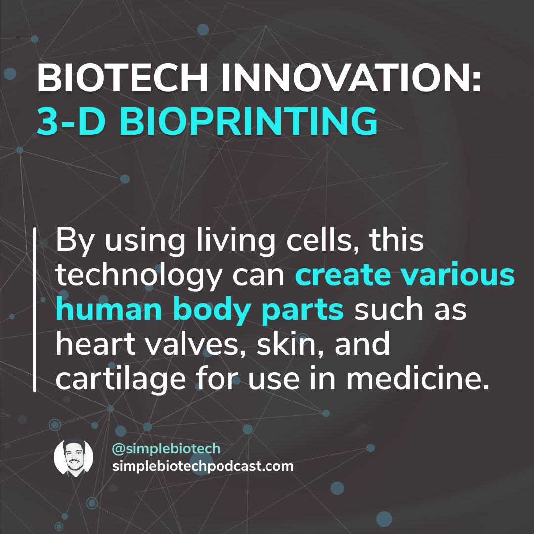 simplebiotech's tweet photo. #scientist #biotech #research #biology #biologist #biotechnologist #biotechnology #scientists #sciencecommunication  #sciencepodcast  #discovery #discoveries #biotechpodcast #scicomm #scientificresearch  #bioprinting #podcaster #3dprinting #podcast #podcasting #science #sci #3D https://t.co/gcCfgQT9BS