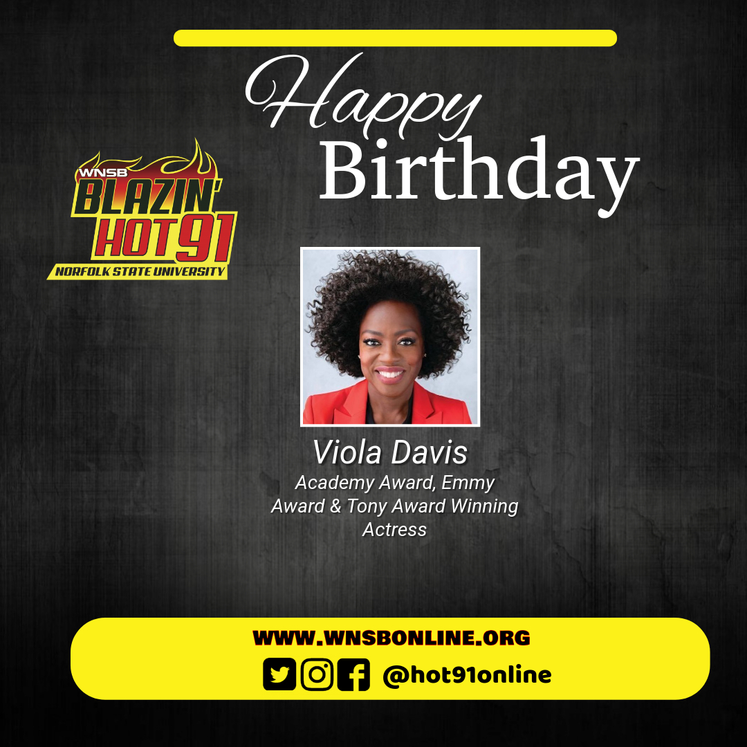 Happy Blazin\ Hot birthday to Viola Davis   