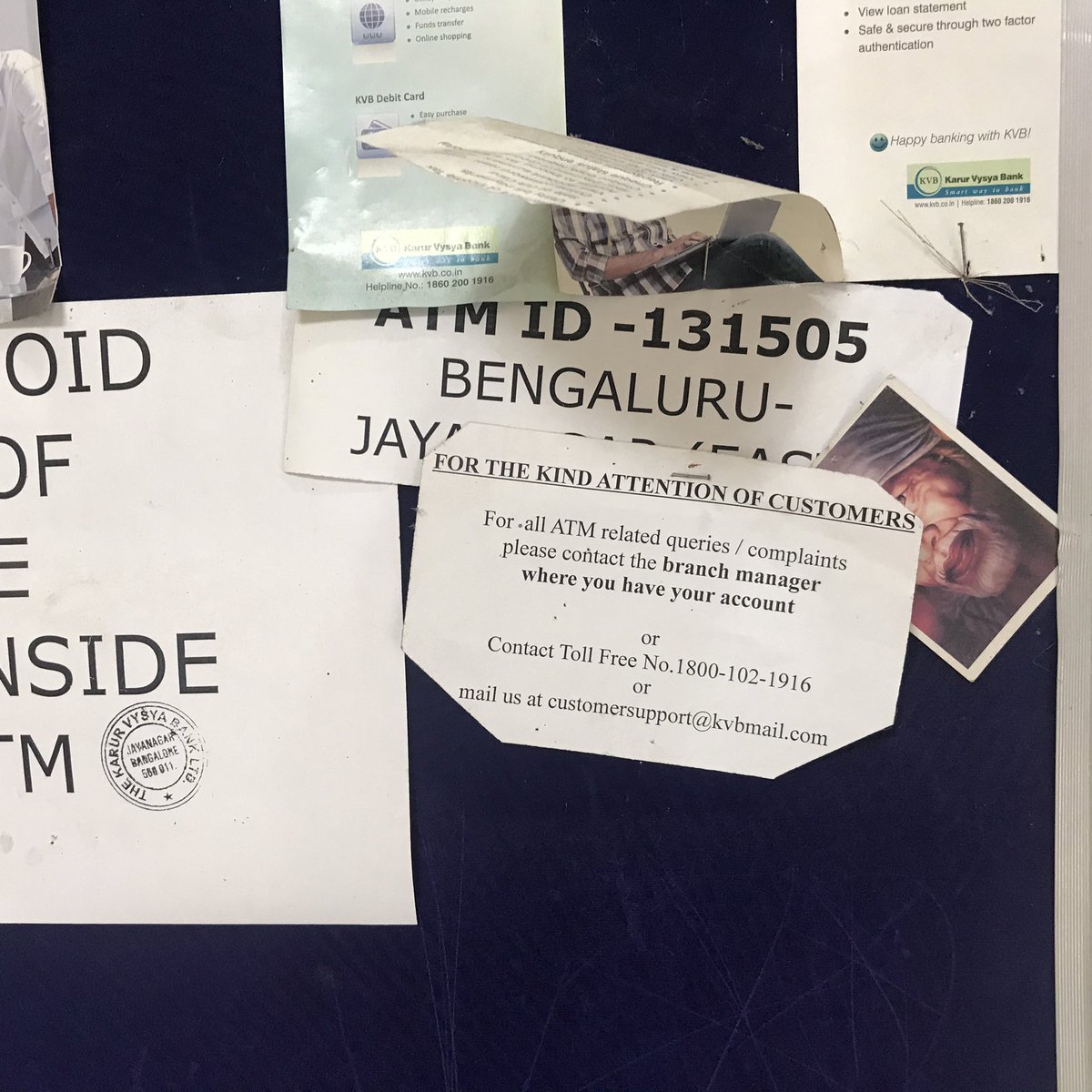 beingabdulla07's tweet photo. Money debited from @HDFC_Bank account but cash not dispensed in @karurvysyabank machine restarted if money not received within 7 days make sure to refund with compensation @RBI @DasShaktikanta @EconomicTimes @timesofindia #RameshBabuBoddu #ATMError #KarurVysyaBankWorstService https://t.co/mqt2Ql9hmn