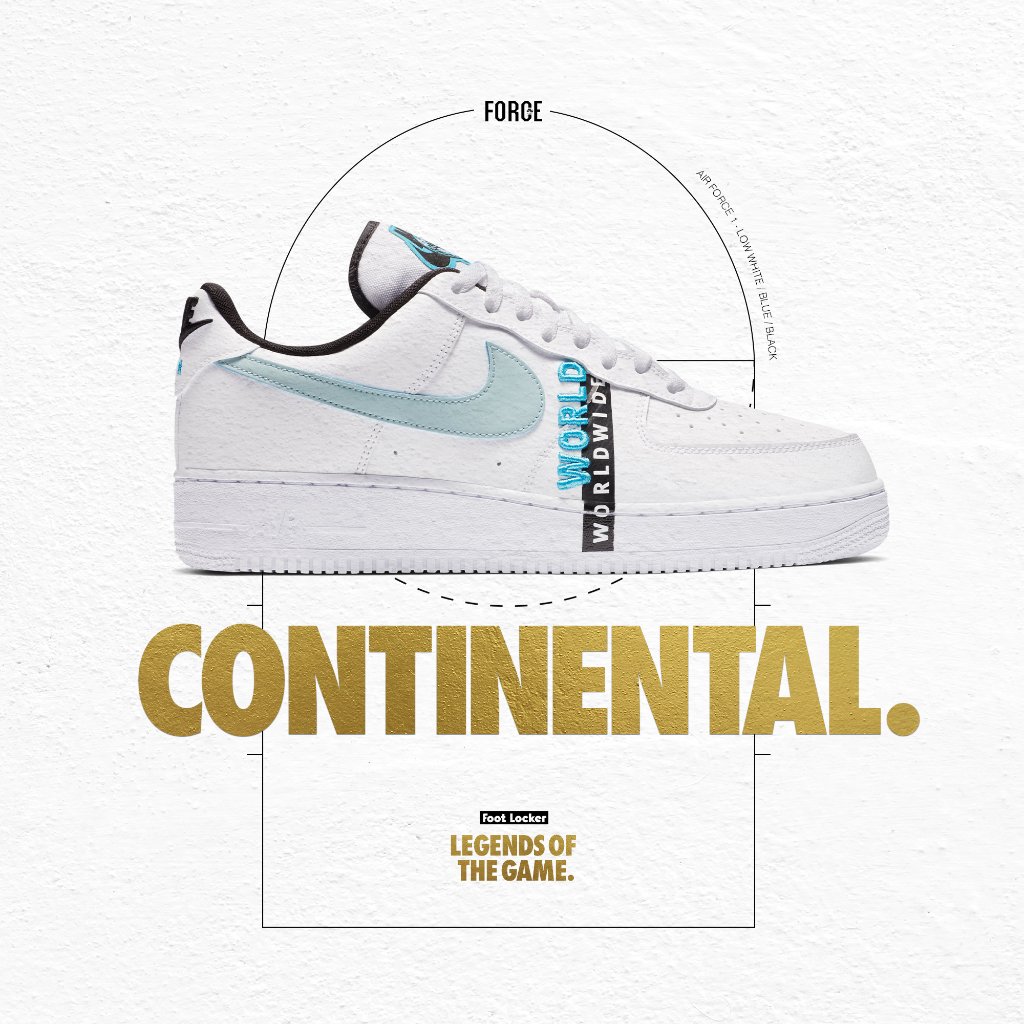 continental 8 footlocker