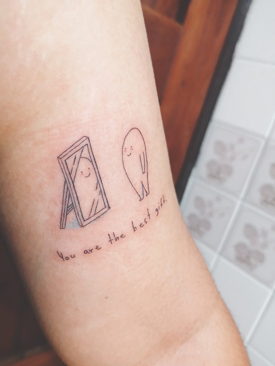 iminkknim's tweet image. #mrfail
น่ารักมาก ประโยคก็น่ารัก
☺
ป.ล. แบบที่นำมาใช้สัก เราได้ขออนุญาตเจ้าของเพจมาแล้วนะคะ #tattoo #DangerInkwork