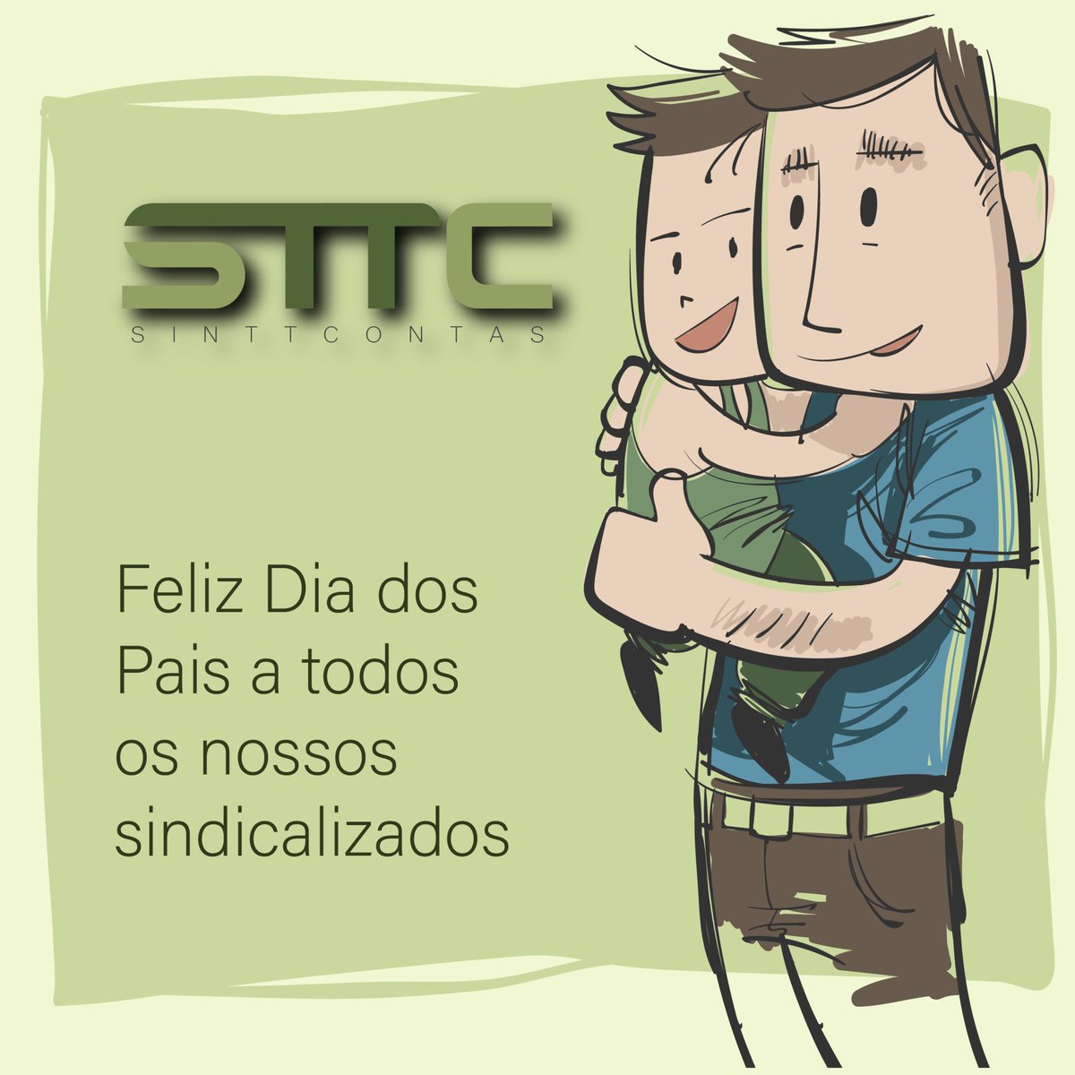 SinttContas's tweet photo. O SinttContas deseja a todos os servidores e colaboradores do Tribunal de Contas, um Feliz Dia dos Pais. #sinttcontas #diadospais https://t.co/XZVfeG9K0h