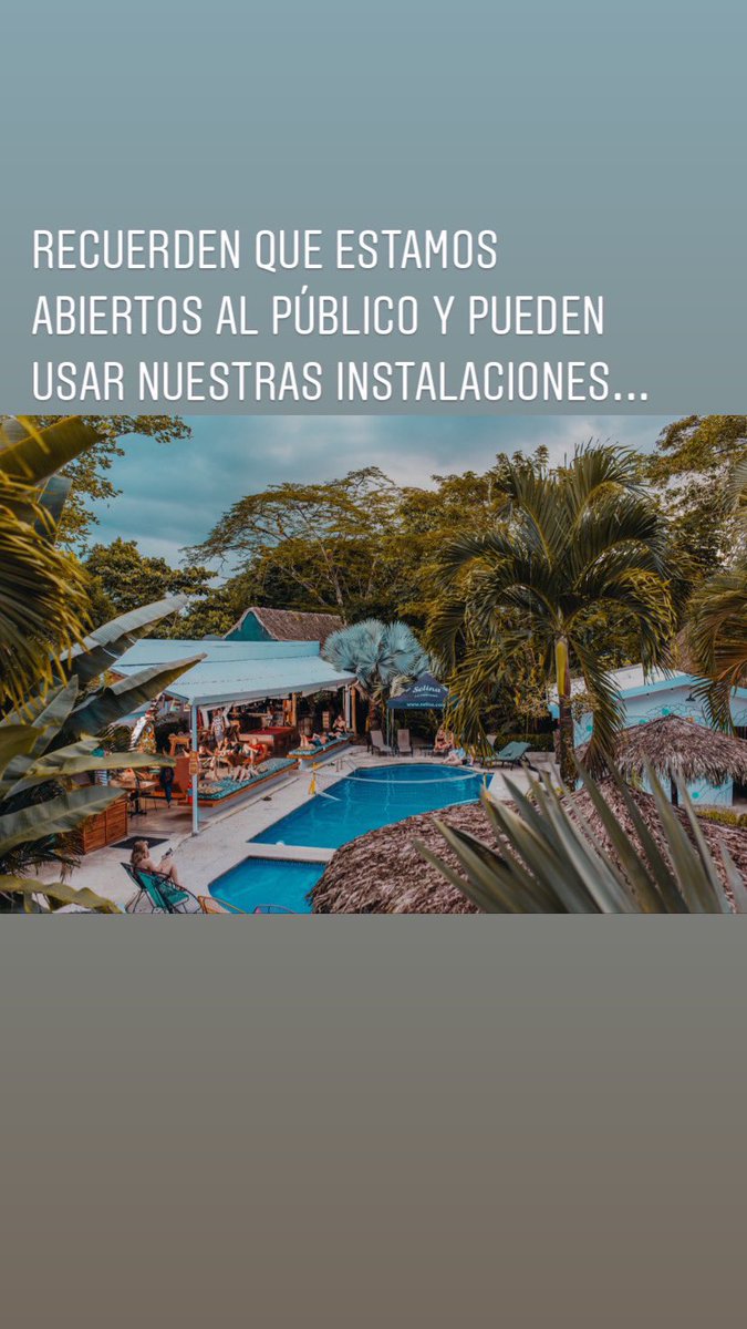 Ticky506's tweet photo. Selina La Fortuna está abierto al público, no cobramos entrada solo tienen que consumir algo en nuestro restaurante y bar.

Instalaciones;

- Piscina 
- Restaurante &amp; Bar
- Mesa de pool
- Ranchitos 
- Yoga deck
- Transmisión en vivo de partidos y eventos importantes

Te esperamos https://t.co/QsihYhWRXl