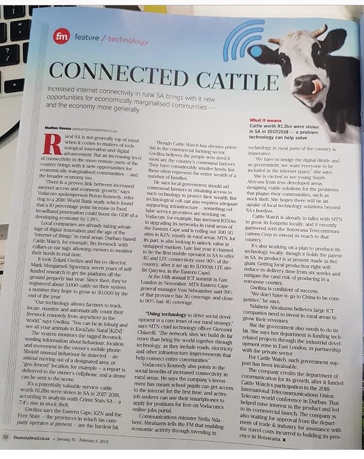 Cattle Watch Africa- Helping our farmers achieve success by protecting their most valued assets #Connectedcattle #Connectedfarms #cattlewatchafrica #cattlewatch #cattlefarming #sheepfarming #goatfarming #farminginsouthafrica #southafricanfarmers
