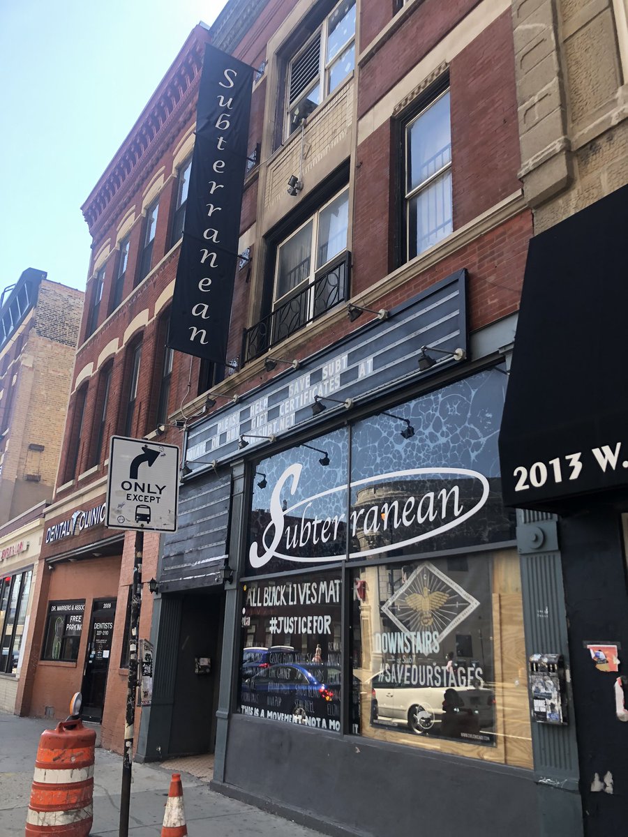 Basically next door, stop 5  @subtchicago.It’s been a minute, but this was a productive spot for me for a while. The fantastic Radiohead tribute Kid A played here a ton when they were active. Also seen  @HanniElKhatib  @BlackPistolFire &  @tedleo.