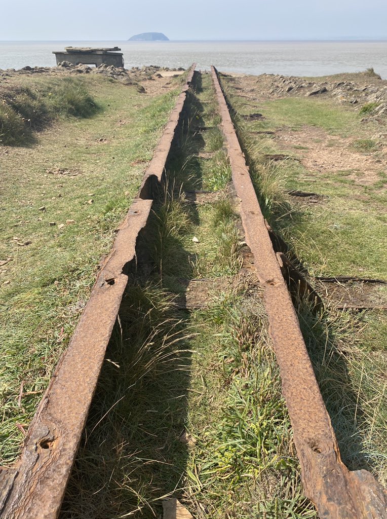 It was also used to trial weapons, the most famous being the seaborne ‘Bouncing Bomb’. The short launch rails used in the trials are still in evidence.  #WW2  #SWW  #BreanDown  #History