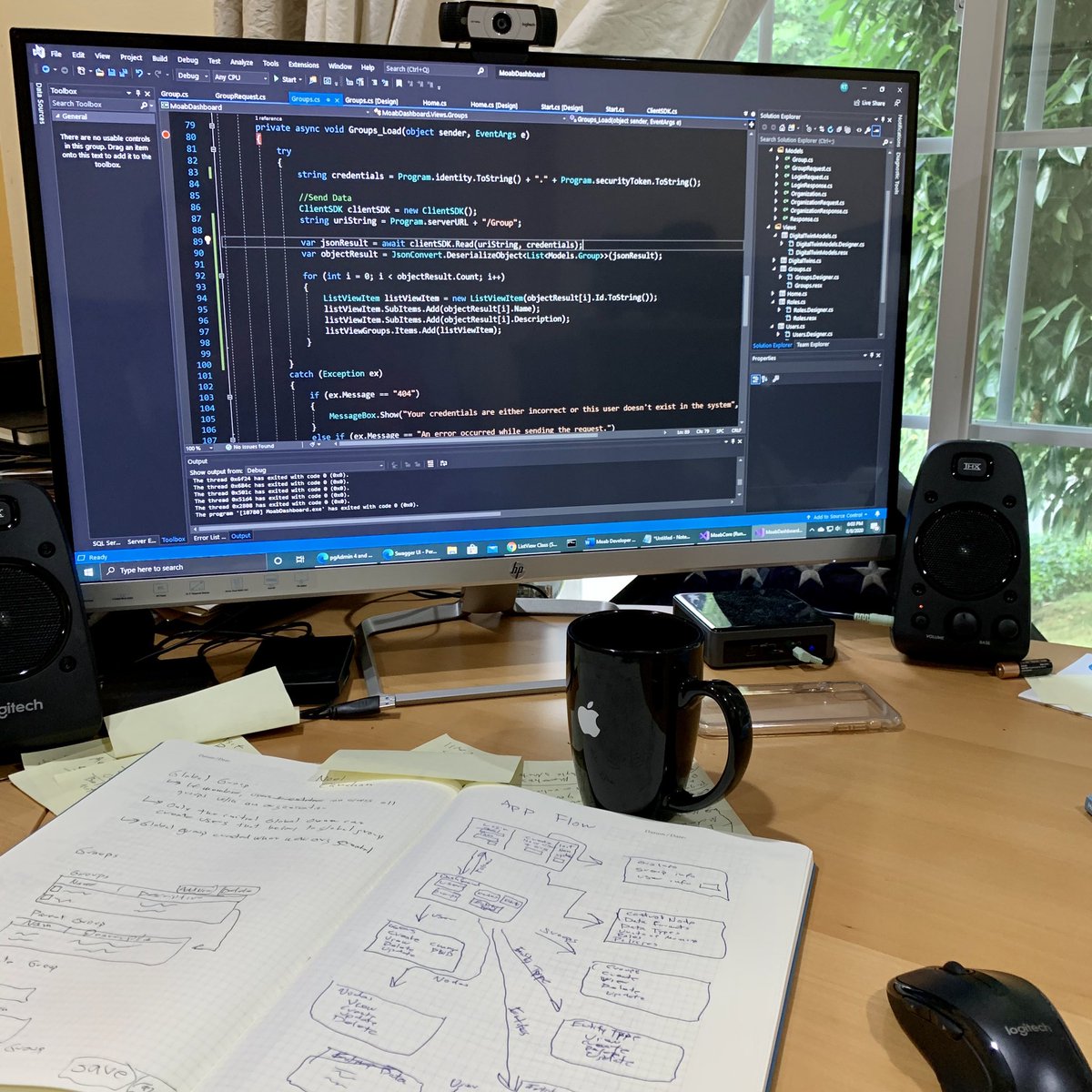 RobTiffany's tweet photo. Weekend #hacking for a good cause.

#Software + 
#Hardware +
#Networks + 
#People +
#Sensors =
@moab_foundation 
Tackling @UN #SDGs https://t.co/O1BiZCv3cM