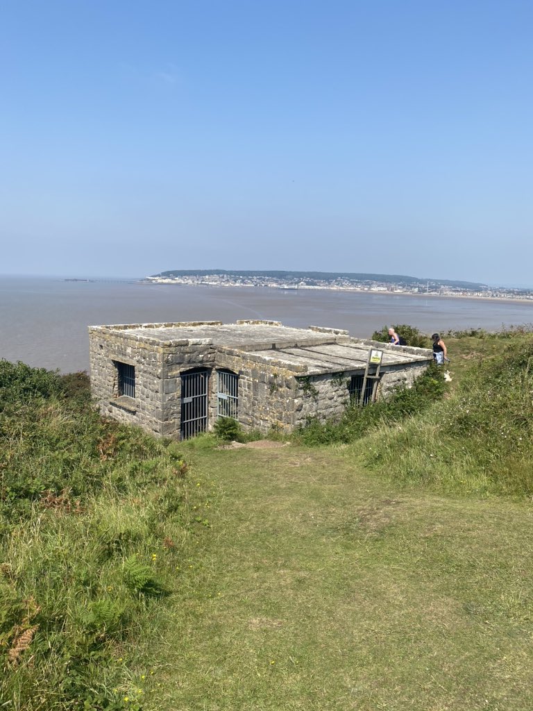 It’s a beautiful walk to and from the fort, across the Down, which has been under the management of the  @nationaltrust since 2002.  #walking  #Somerset  #History  #WW2  #SWW