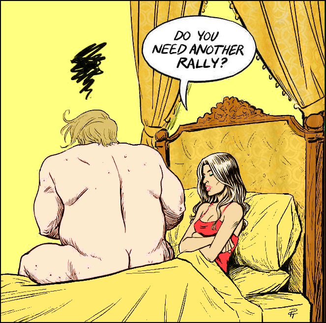 eestorrabbit's tweet image. Less than a dozen people at his #MicroRally #MicroHands
#TrumpTheMinusTouch 
If we elect him, there will be 
Hell Toupe'.  Ski Jump Hair!