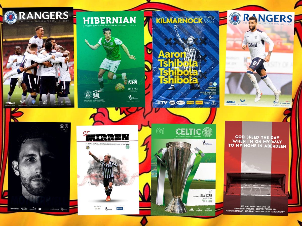 iw1963's tweet photo. Just as one season ends another starts. Some wonderful 🏴󠁧󠁢󠁳󠁣󠁴󠁿Scottish 2020/21 issues available from ⁦@Footyprogramme1⁩. Thanks to clubs and publishers producing. ⁦@reach_sport⁩ ⁦@CurtisSport⁩ ⁦. #savetheprogrammes https://t.co/vmMOzi3AeU