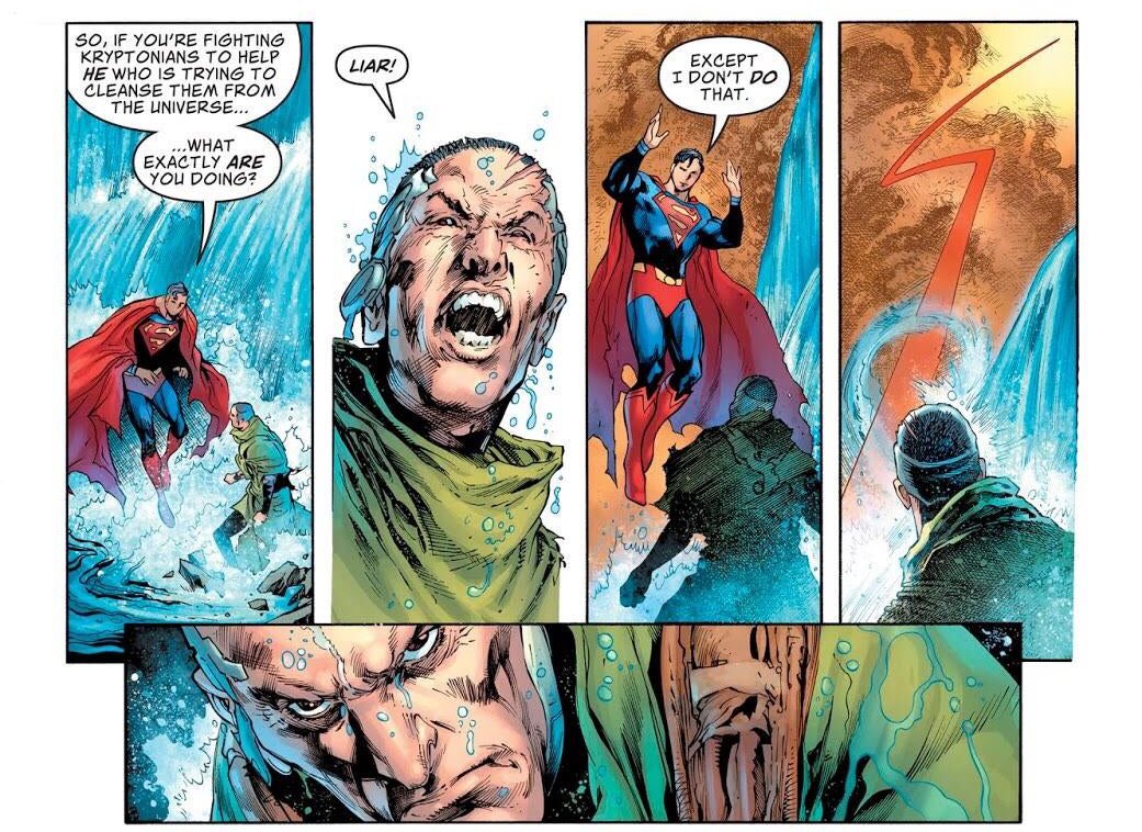 38. He dosnt lie. That trust that he garners pays off.