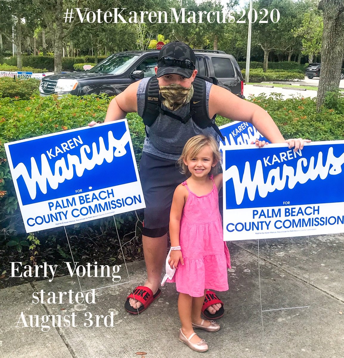 KarenMarcus16's tweet photo. #EarlyVoting started August 3rd.
#GetOutTheVOTE
#VoteKarenMarcus2020 #PalmBeachGardensLibrary #JupiterCommunityCenter #Repblican https://t.co/oVXIpdFJ3O