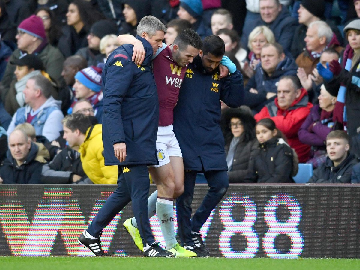 Le retour au championnat le samedi suivant est beaucoup moins joyeux. Villa réalise un non match et est balayé par Southampton (1-3). Et McGinn se blesse gravement à la cheville... Il lui faudra plus de 3 mois pour revenir sur les terrains (15 matches manqués).