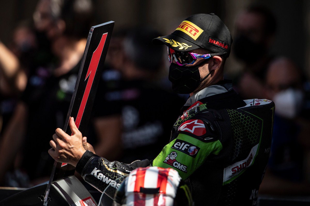 jonathanrea's tweet photo. We won the weekend! Pole position, fastest laps, and three race wins! I will sleep well tonight, thanks so much @krt_worldsbk for a great bike!
📸 @geebeeimages @krt_worldsbk @MonsterEnergy @AraiEurope @alpinestars @insidebikes @snackpata @oakley https://t.co/HGjVFG0XP8