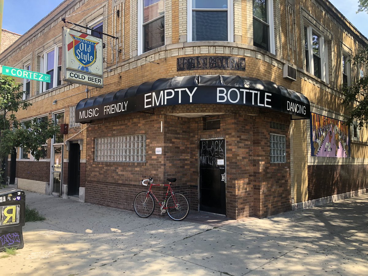 Up next, one of my favorite spots and venue 9,  @theemptybottle.This Ukrainian Village mainstay has afforded me the chance to see Kurt Vile & Courtney Barnett,  @EITS  @tblsh  @Bully  @holyfuck.This place can never go away. We must defend it. &ndash; bei  Empty Bottle