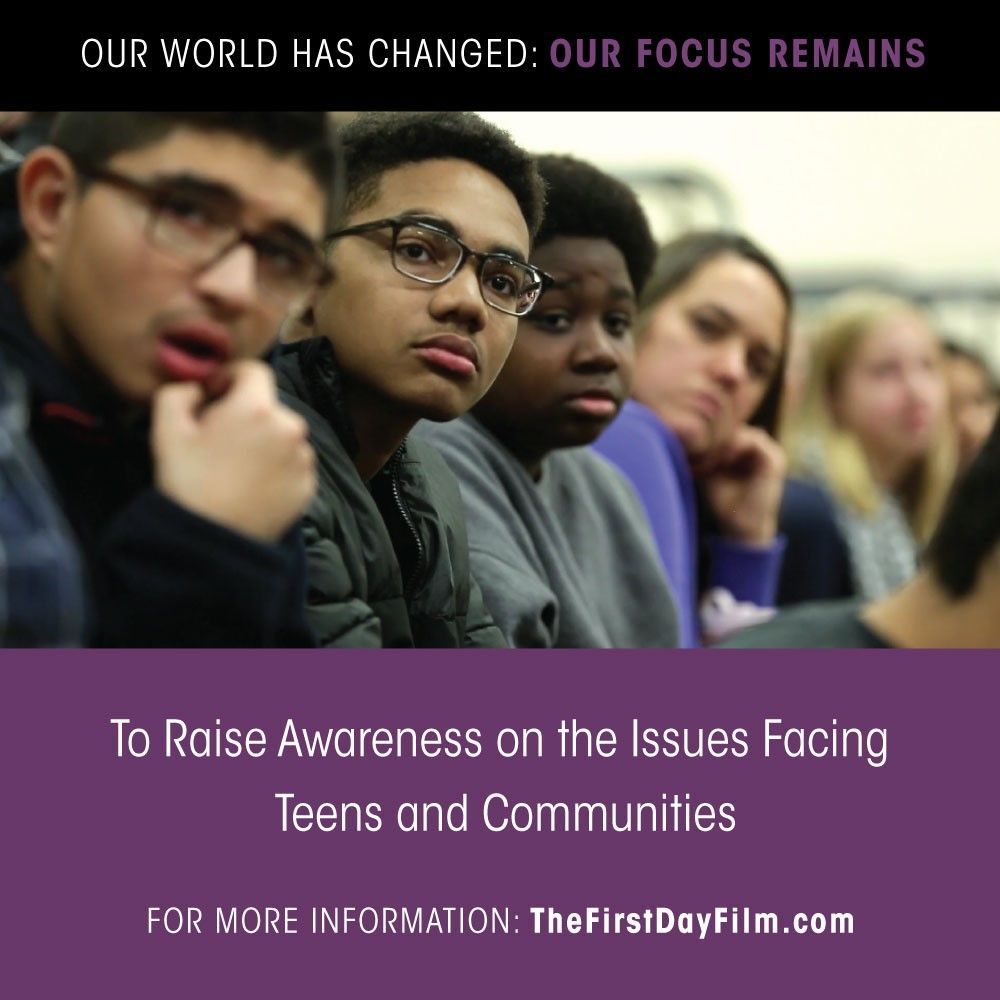 HerrenTalks's tweet photo. Teens face many so many pressures day to day ranging from social and emotional to just plain stress. Take time to check in. Listen. Let them share their voice. Start the conversation. #TheFirstDayFilm #HerrenTalks #firstday #justone #awareness #prevention https://t.co/qanO3wCh5F