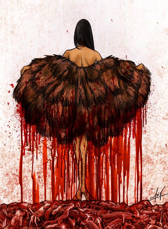 La_Guarida_H's tweet photo. Luiso García @luixo80 es un artivista, profesor de arte e ilustrador. Participa en impactantes campañas señalando el especismo como #SentimosIgual. Otro de sus focos temáticos son los D.D.H.H LGTBI+, conflictos bélicos, infancia, etc.
https://t.co/T7Ow0jJ7vi https://t.co/N0XpdIXrRX