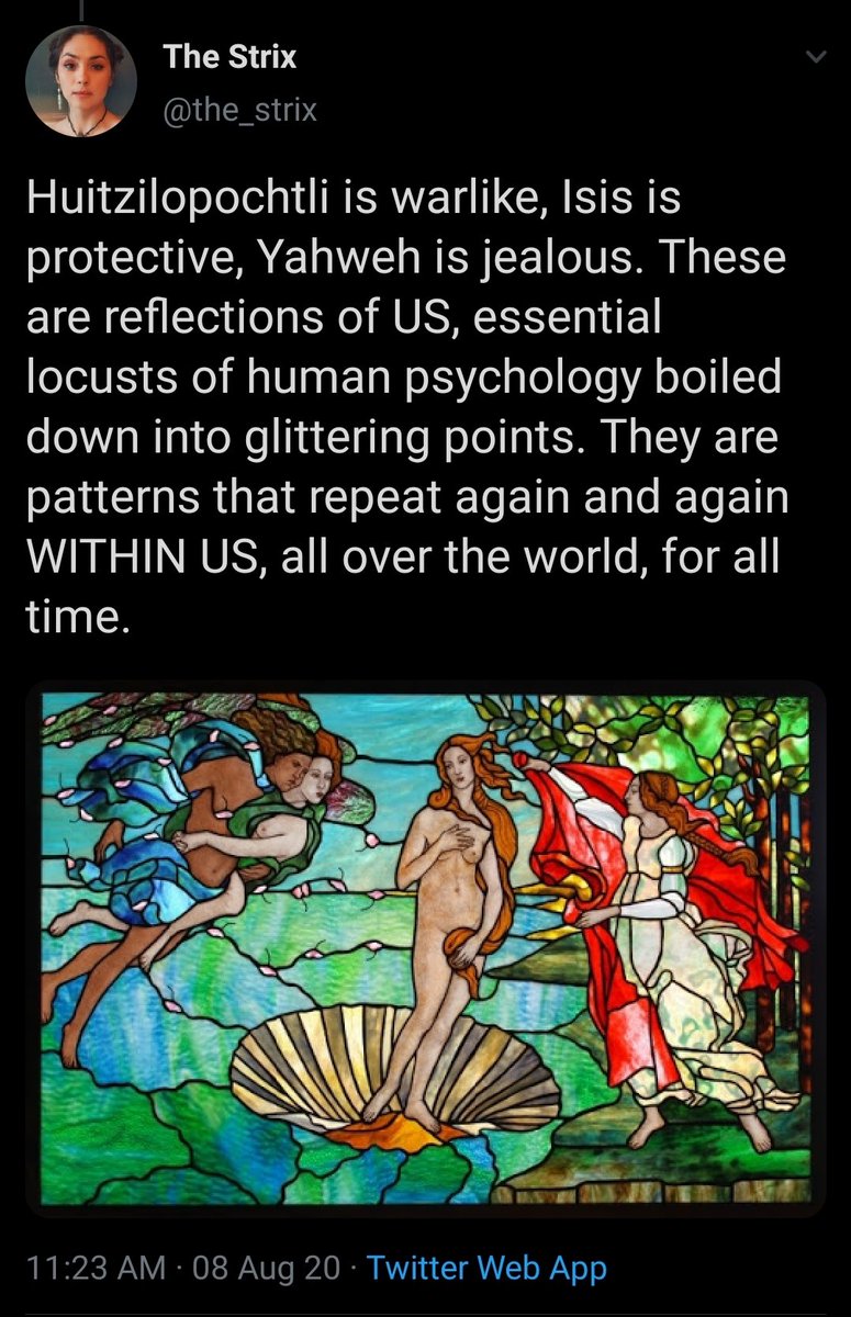 This particular concept, in this particular phrasing, has come up twice in my feed recently, so I want to discuss it. This thing - the essentializing of "Y*****" as a *jealous* God above all else, is Christian supremacist antisemitic propaganda, and everyone should stop using it.