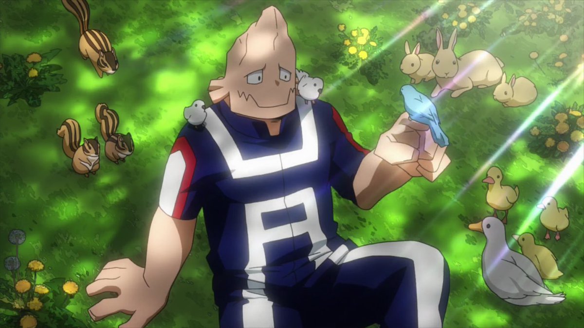 JanetGoode17's tweet photo. I’m finally watching #mha #bnha, and Koji Koda is best boy. Period. https://t.co/9gks9jMIZ9