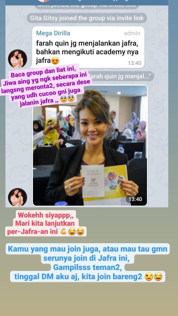 citrapasaribu's tweet photo. Yang mau join, bisa DM yahh ke aku untuk bisnis Jafra nya  @JAFRAindonesia 😍😍 https://t.co/wfvk50196M