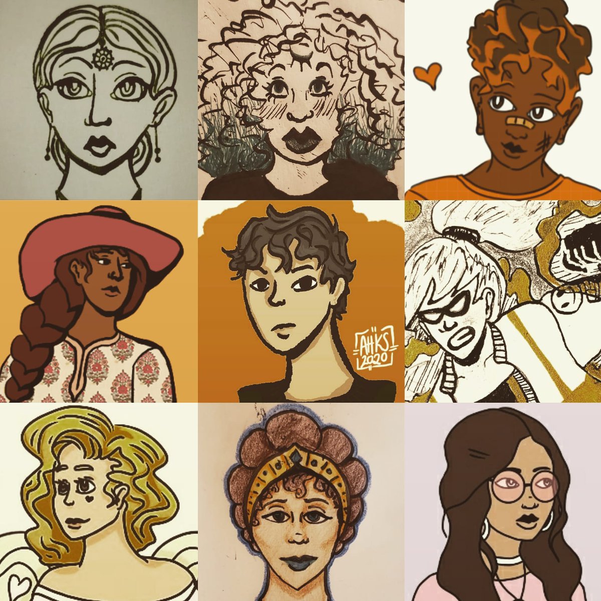 blaze__comic's tweet photo. I feel like my style has settled down a lot more #faceyourart2020 https://t.co/rIAFRIgFp5