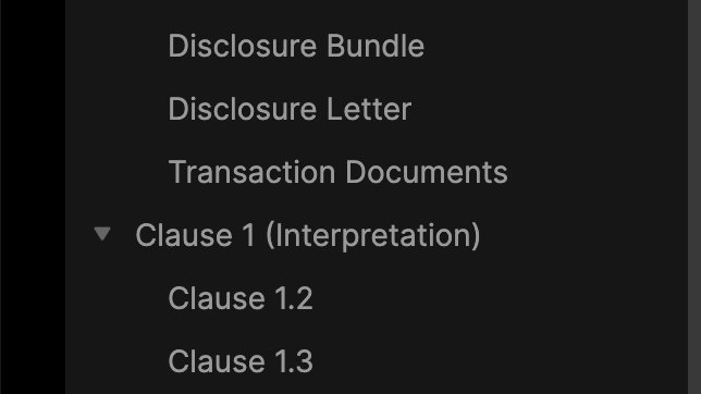 If you componentize the document, you could do a mix of these. Allow a contributor to "check out" the clause they need to change - but this doesn't block others from doing the same to other parts of the document. Because you are checking out part of the doc, not the whole doc