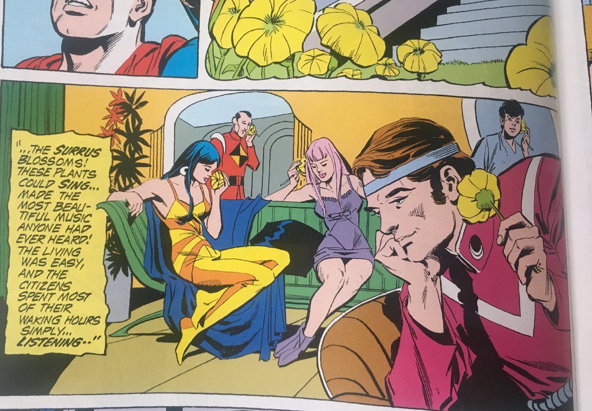 5. Krypton’s fantastic flora and fauna. Singing flowers, dragons, octosaurs, thought beasts. Crazy fun