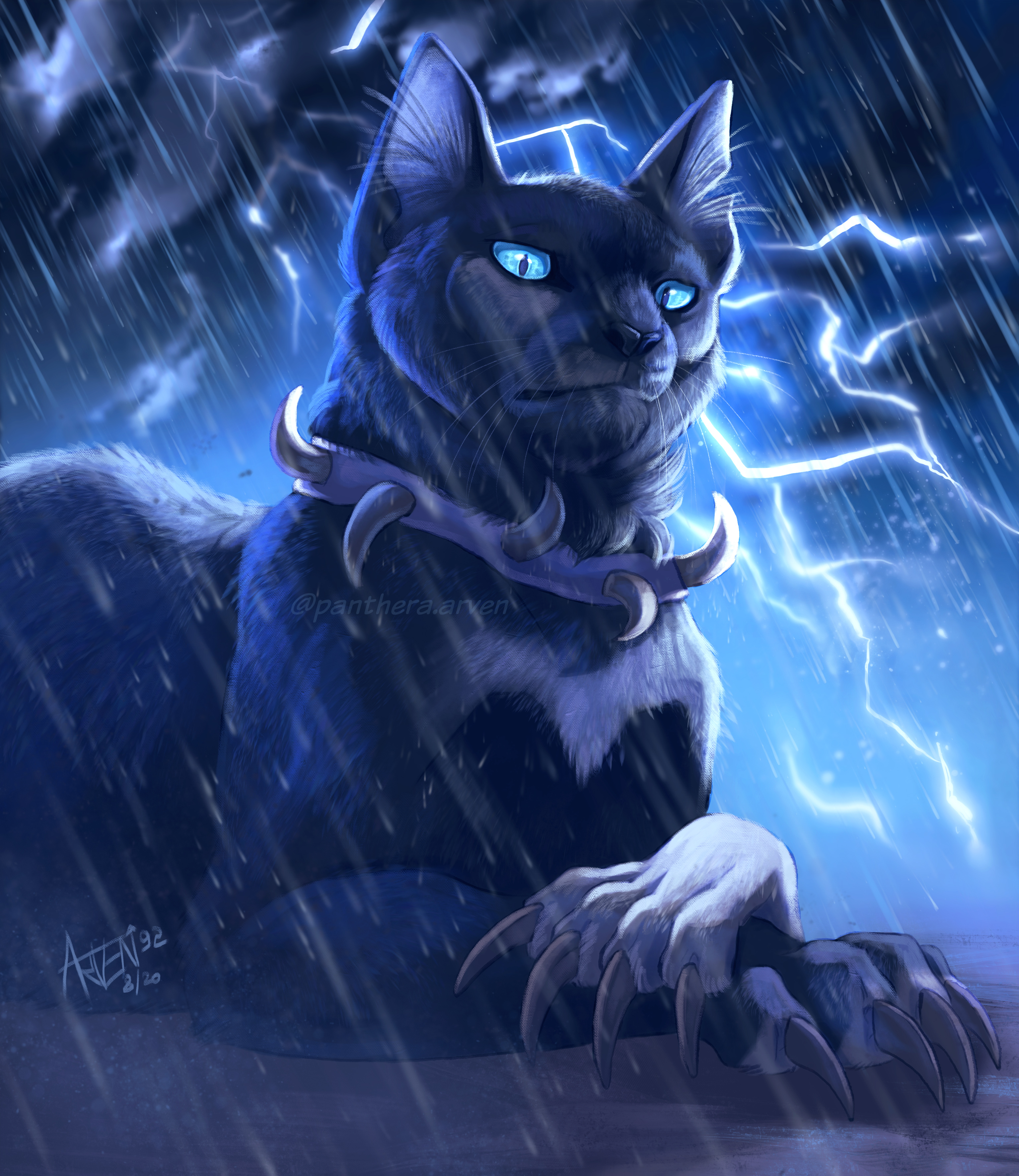 Panthera Arven 🔜 NOVEGRO Festival on X: Not dramatic enough, needs more  adverse weather. Edgelord Scourge for my Warrior Cats series. If you like  what I do, consider supporting on #Patreon! It