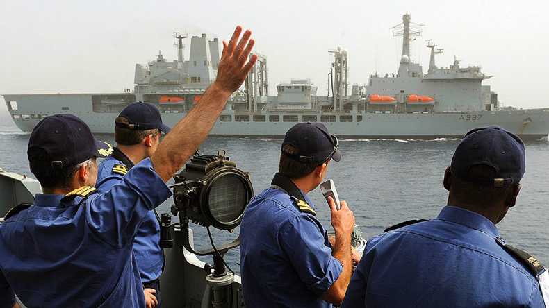 If you really want to look at maritime capability and force projection, look no further than the Royal Fleet Auxillary (RFA), second to only the Naval Fleet Auxillary Force (NFAF)./1