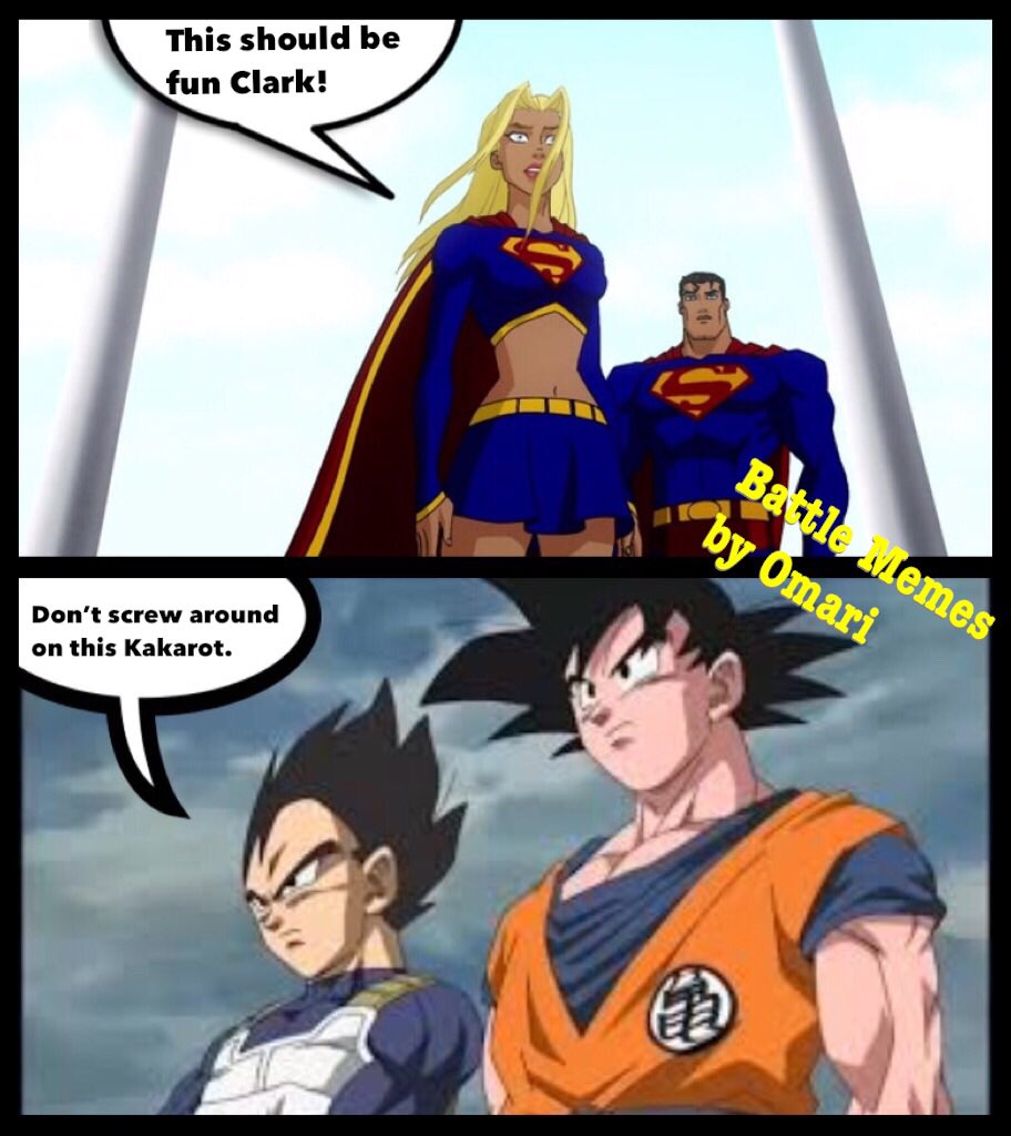 goku and superman friends