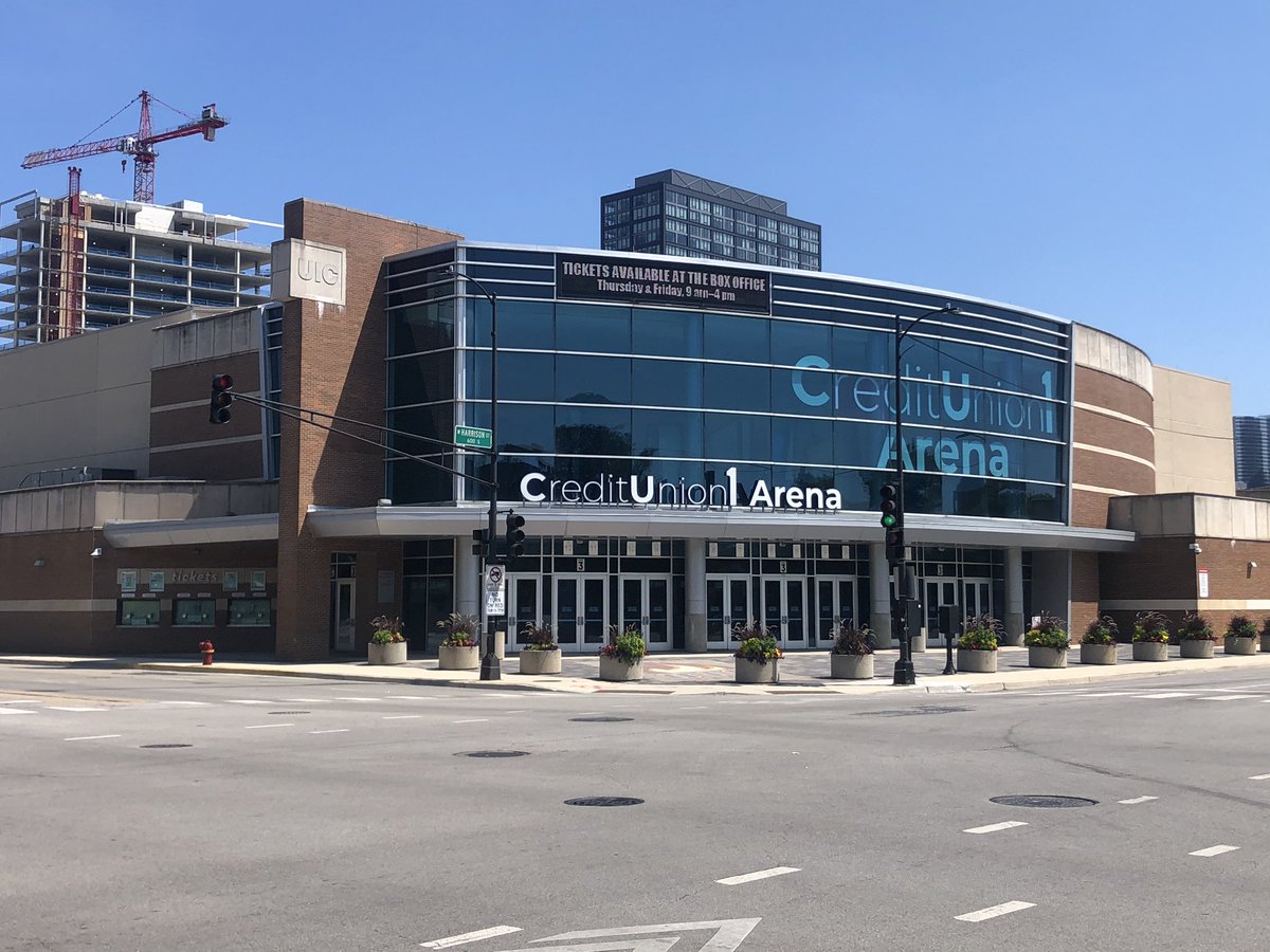 Moving south, venue 16 is UIC Pavillion.Host to a reknown Phish weekend run that is immortalized on their Chicago ‘94 release, I saw Fall Out Boy, All American Rejects, Hawthorne Heights, and From First To Last (Skrillex’s band) here in 2005.That was my second concert ever. &ndash; bei  UIC Pavilion
