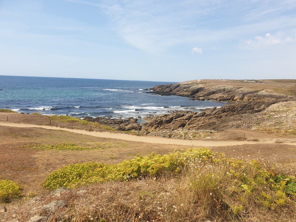 Cycling along the beautiful Cote Sauvage, Quiberon, Brittany. #france #travelling #travel #nature