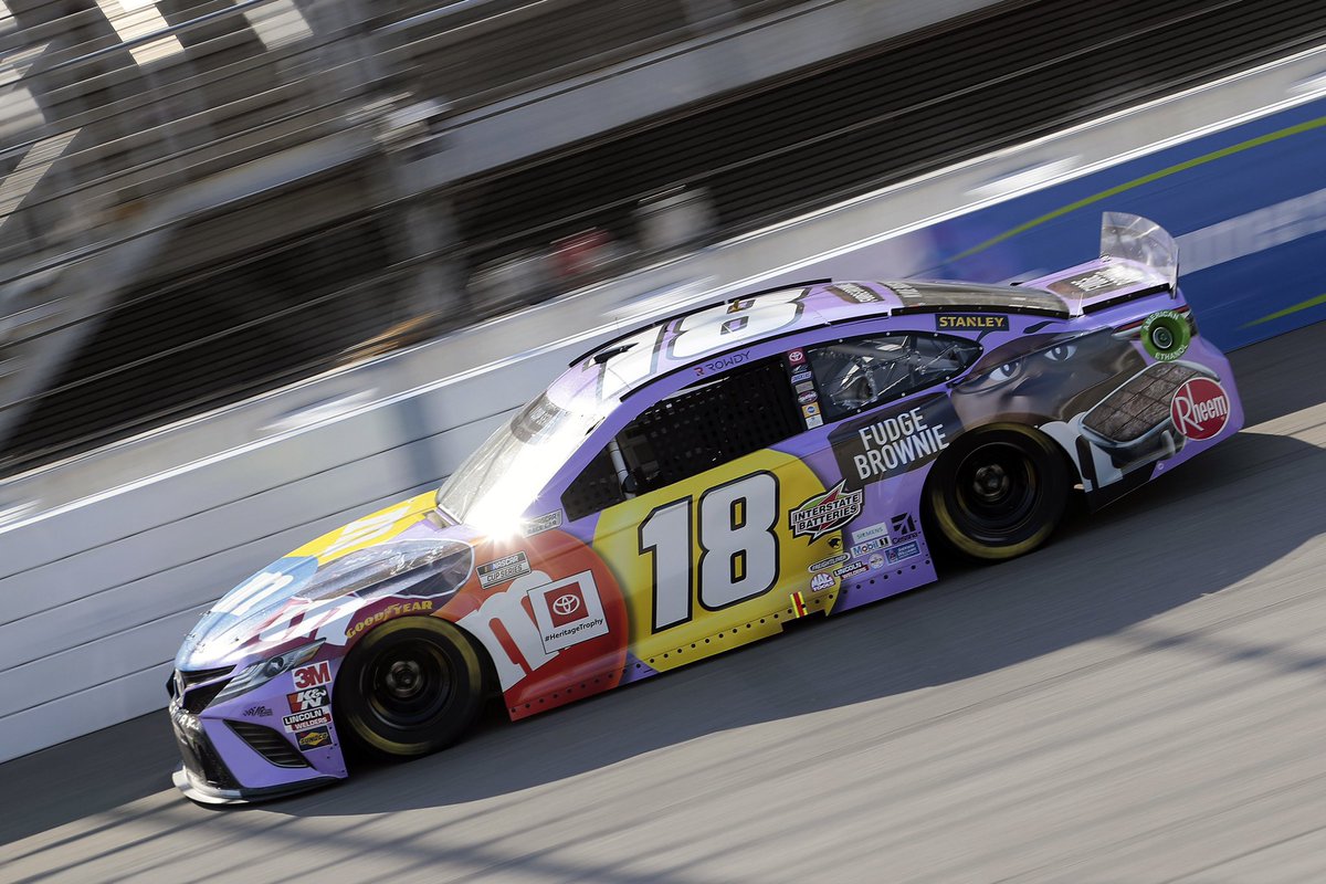 Let’s run another today at Michigan. #NASCAR 
📺 NBCSN 
🕰 4:30 pm ET
<a href="/mmschocolate/">M&M’S</a>