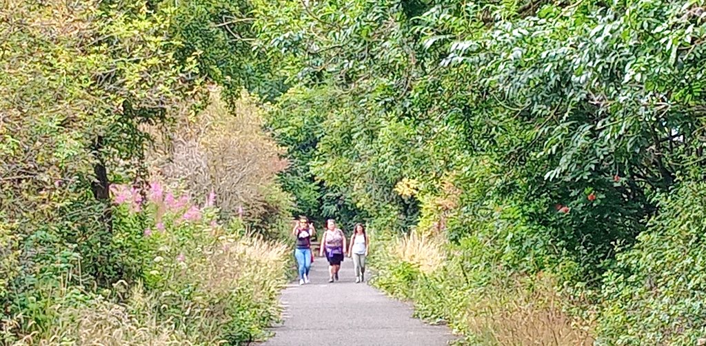 MaggiesPeru's tweet photo. Some of us had a 10km #training walk from the Tay Bridge to Tayport and back today. The nice #weather helped make it a lovely #walk - as did the great company and of course snacks! #SundayFeels  #MaggiesRockPeru2021 https://t.co/EHL6RcDWFz