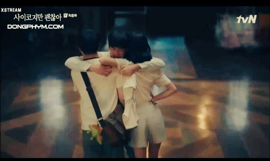 Han_Tw554's tweet photo. A beautiful ending, thank you producer and actors, everyone's hard work. Thanks very much .#ItsOkayToNotBeOkayEP16 https://t.co/pkmNFwjP1s