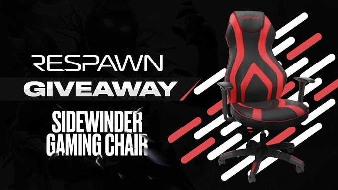 VastGG's tweet photo. 🎮 Sidewinder Gaming Chair Giveaway

🤳 Like &amp; RT
✌️ Tag 2 Friends
🥰 Follow @RespawnProducts

⬇ Enter Here ⬇
https://t.co/8ofSPz0kc1 https://t.co/vPFa9iExtY