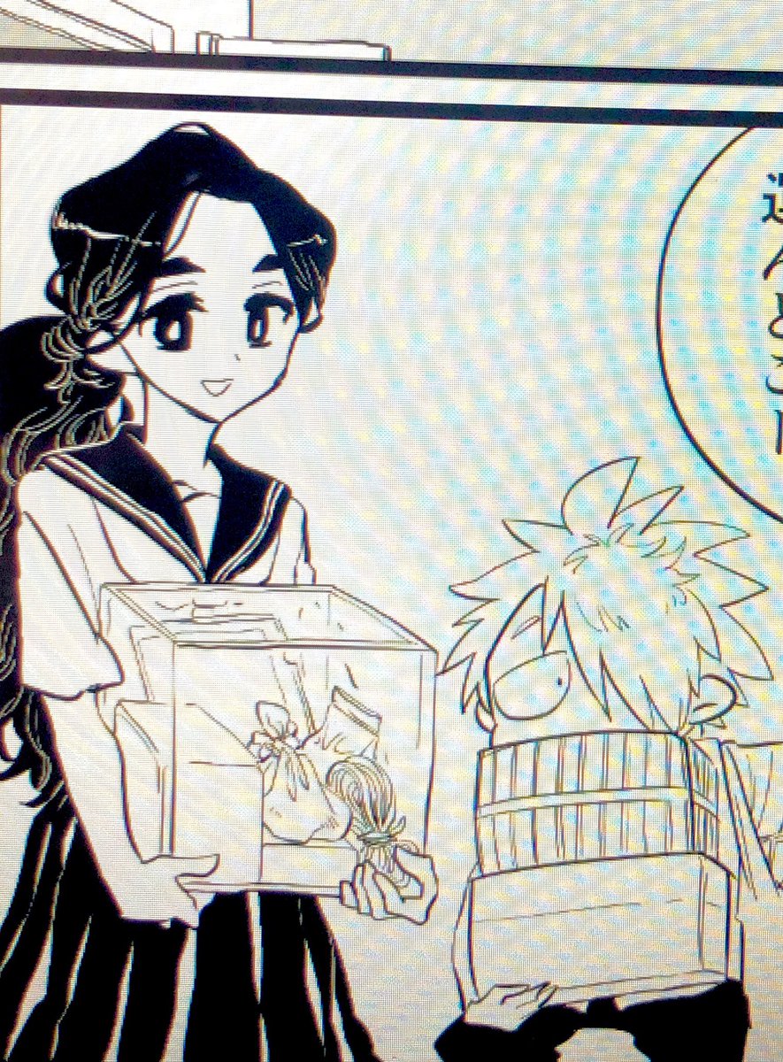 チュー公とスミレさん!はやく描きあげたい〜 