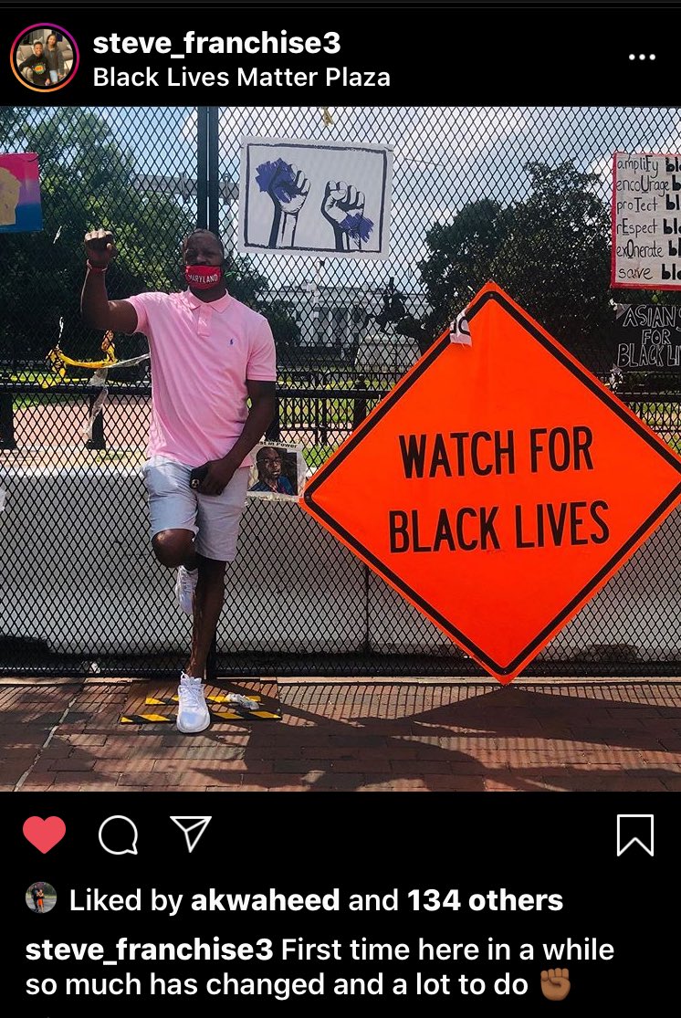 ClayDade's tweet photo. dope ๐ฅ steve francis โ๐พ in our hometown #DCforeva https://t.co/3Usg1hdmAx