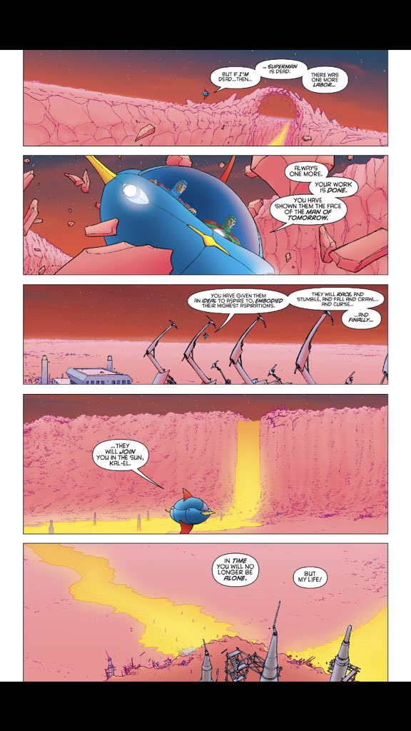 14. Obviously, He’s the gold in use. Our best potential. I don’t think it’s silly to ask yourself “what would Superman do” in real life