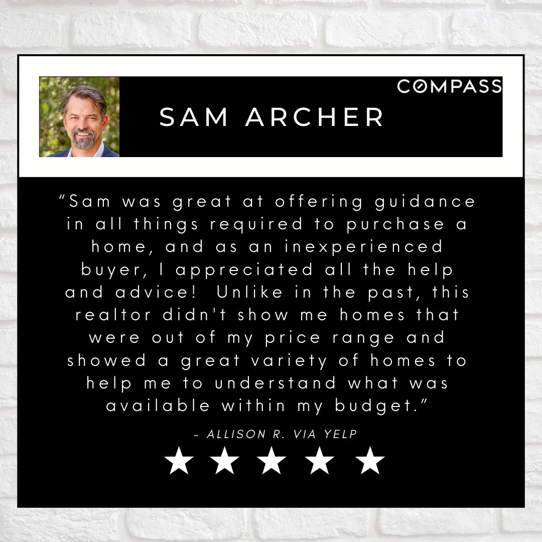 samueljarcher's tweet photo. Thanks so much, Allison, for these kind words. It’s always been important to me to show clients a range of houses within their budget and make buying as smooth and time-efficient as it can be. Hope you’re loving that new home! https://t.co/FlUIeGQT1o