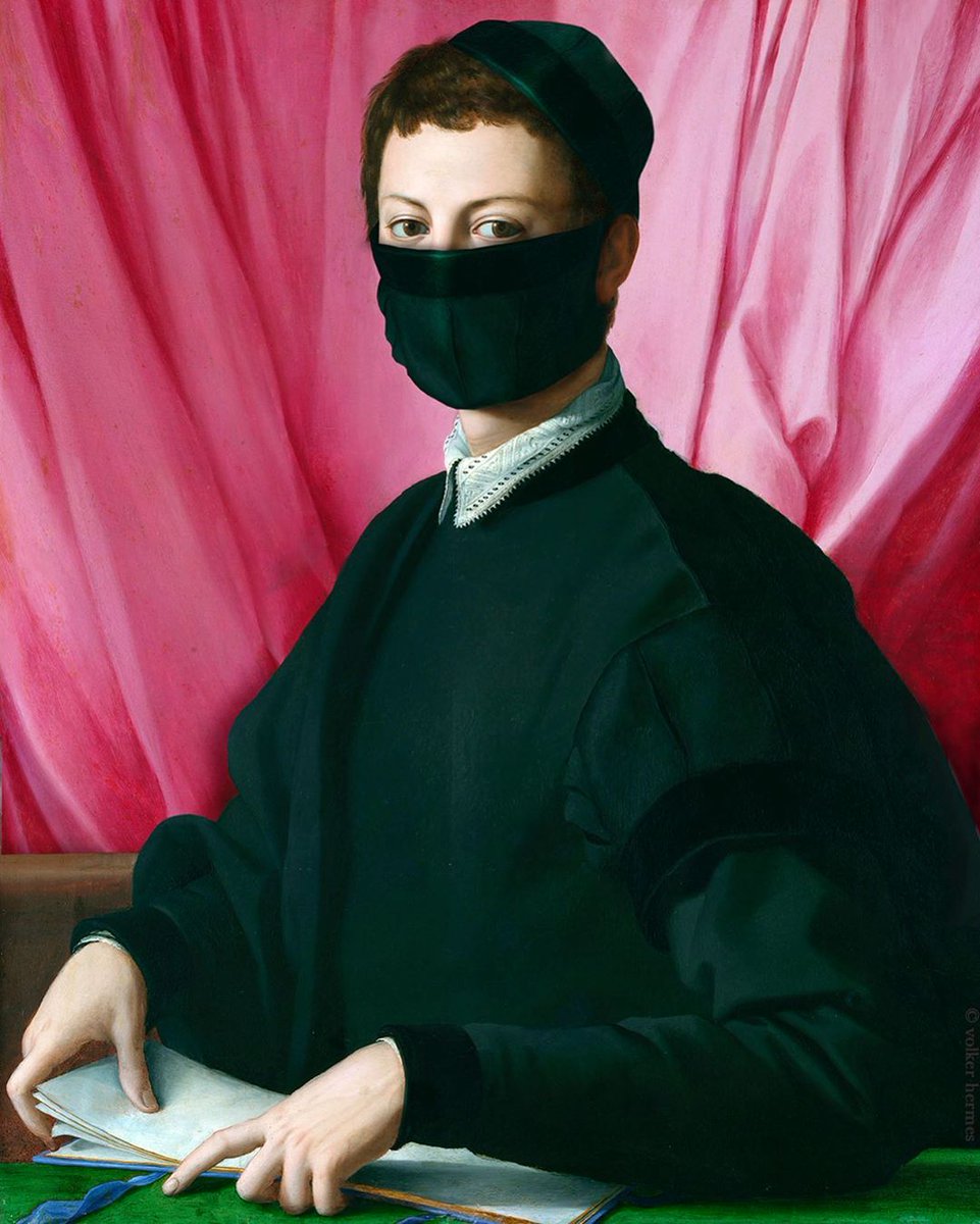 Wear a mask, would you? Everyone is doing it—even an Old Masters painting is subject, according to German artist Volker Hermes and his “Hidden Portrait” series, in an interview with <a href="/DaenHuse/">Daen Palma Huse</a> for <a href="/protagmag/">The Protagonist</a>. Contemporary twist, it is!