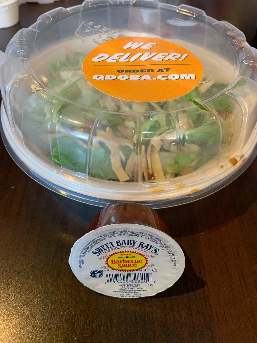 smitty8612_2's tweet photo. @qdoba taking matters into my own hands #bringbacktheBBQ #someoneneedsfired #sweetbabyraysftw https://t.co/seRYnUETwT