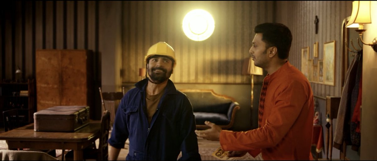 His jacket was a straight up tribute to what Ryan Gosling wore in Refn's Drive. Because he was in that moment a, uh, driver.