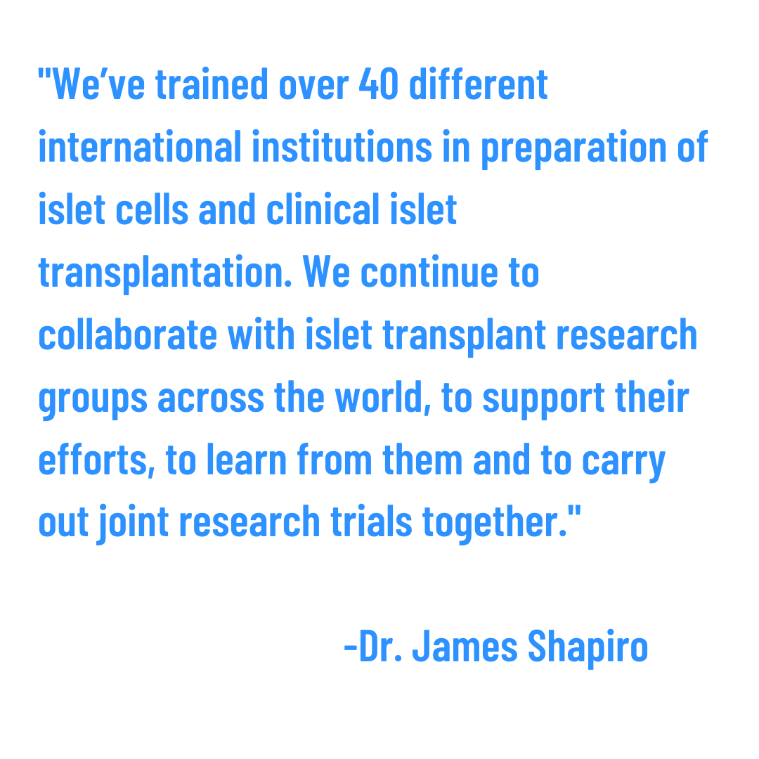 HTo2022's tweet photo. Dr. Shapiro is collaborating with scientists all over the world to help find a cure for diabetes. #canadasgifttotheworld #headingtoacure
#drifcanforacure https://t.co/Eqitl4EUK2
