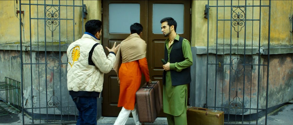 His jacket was a straight up tribute to what Ryan Gosling wore in Refn's Drive. Because he was in that moment a, uh, driver.