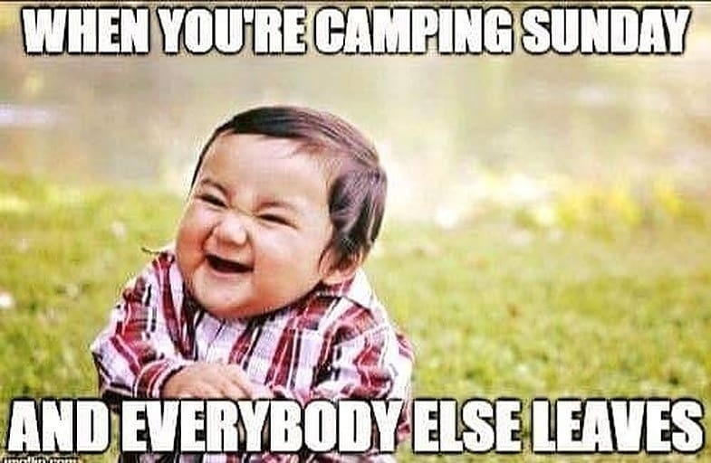 KampModoc's tweet photo. Hee Hee Hee. 

Got the park all to myself!!! 

https://t.co/gJ5ELOPqCM

#kampmodoclife #kampmodoc #indianacamping #funcamping #campingisfun #wherecampingisfun #familyfuncamping #lakefrontcamping #itsallabouthavingfun https://t.co/2urnlxUECc